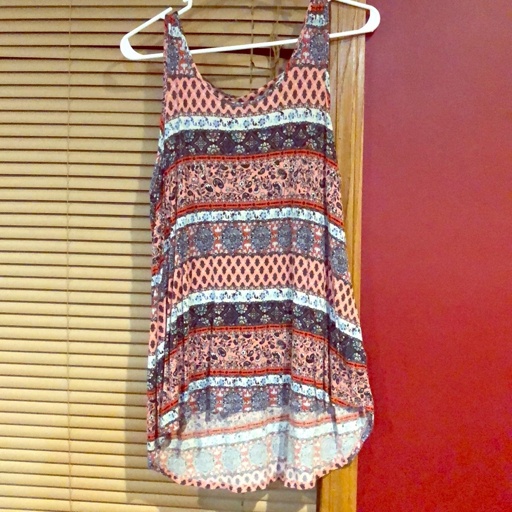 Patterned tank top